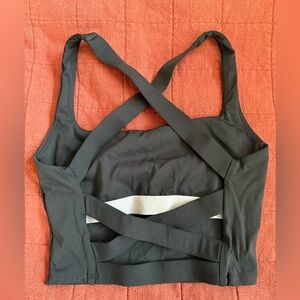 Black Strappy Women's Bralette